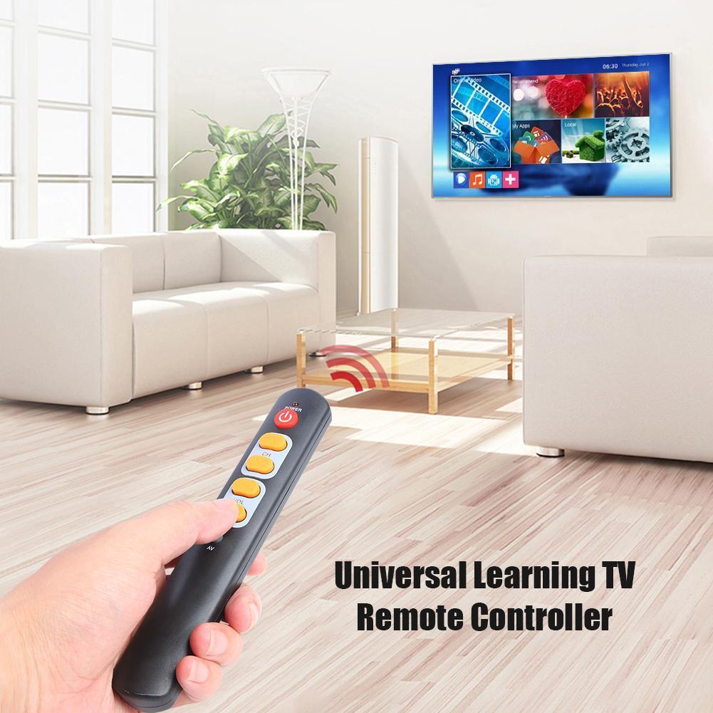 2-5 個ユニバーサル 6 キーリモコンビッグイエローボタン - Smart Home Yellow のレビューと価格